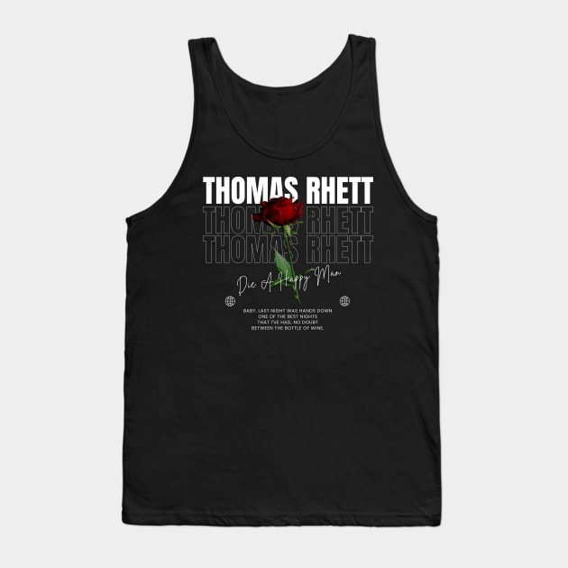 Thomas Rhett // Flower Tank Top by TOY MACHINE 